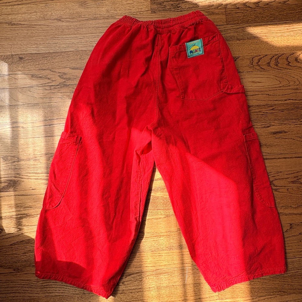 Meals Sim Bright Red Pants